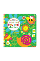 The Usborne  Bvf Fingertrails Playbook Garden